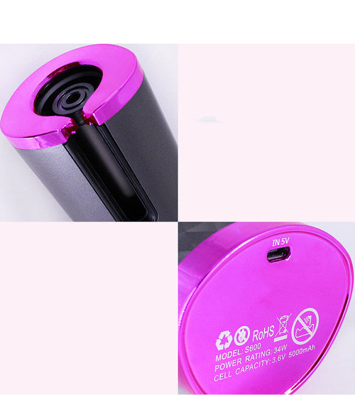 Boucleur Automatique Rechargeable – Boucles Parfaites Sans Fil