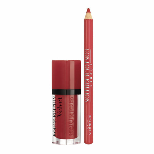 Coffret Rouge Édition Velvet Bourjois – Duo Lèvres Veloutées
