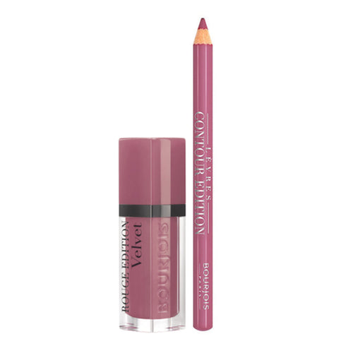Coffret Rouge Édition Velvet Bourjois – Duo Lèvres Veloutées