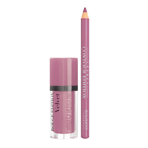 Coffret Rouge Édition Velvet Bourjois – Duo Lèvres Veloutées
