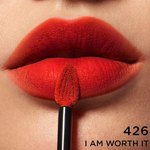 Encre à Lèvres Matte Rouge Signature – Tenue Extrême