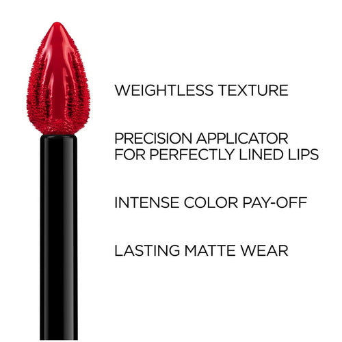 Encre à Lèvres Matte Rouge Signature – Tenue Extrême