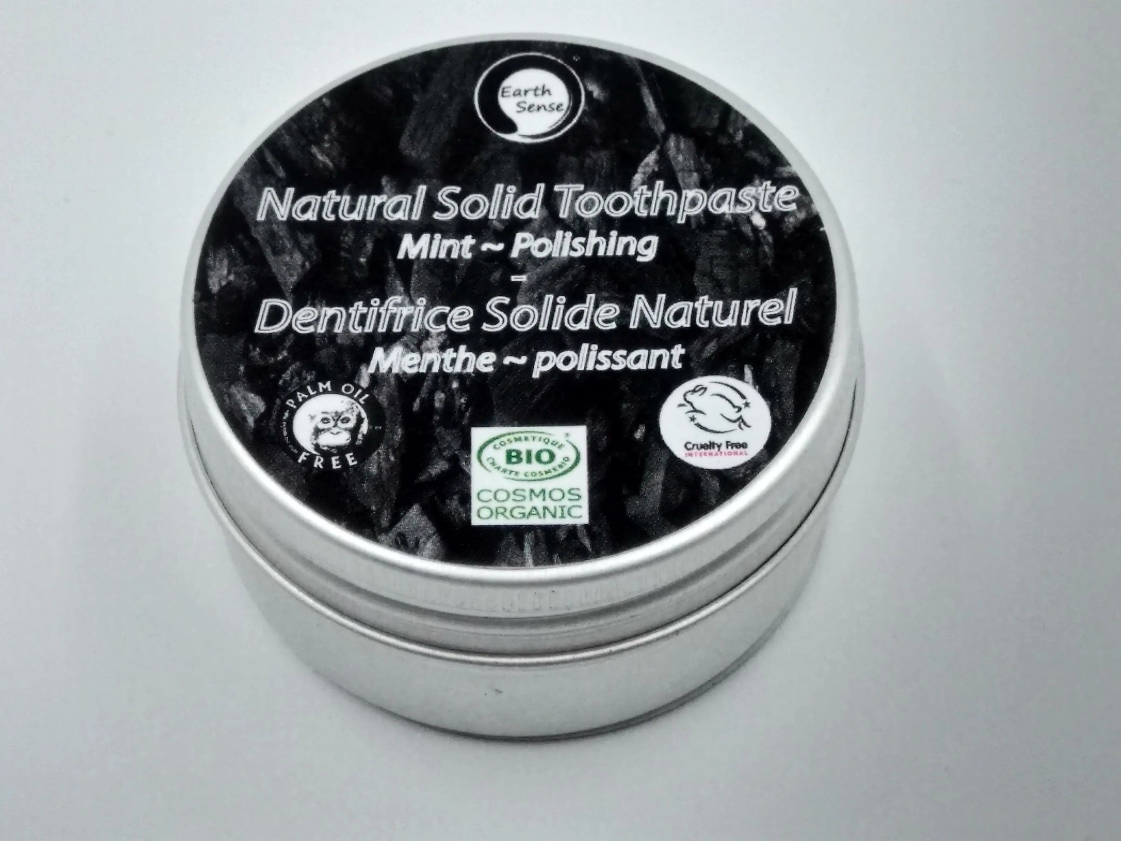 Natural Organic Certified Solid Toothpaste - Gift Set - 1 piece - MADE TO ORDER