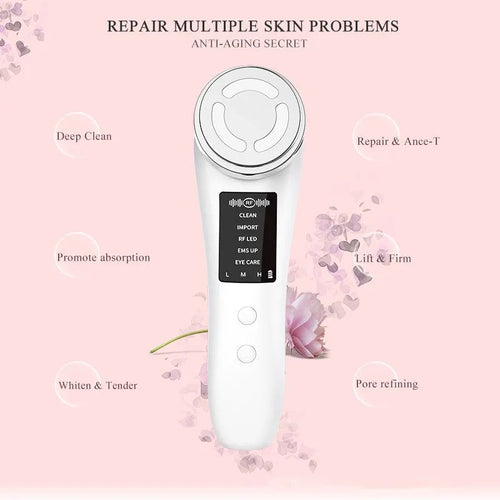 Appareil Beauté EMS – Nettoyage des Pores & Lifting Cou