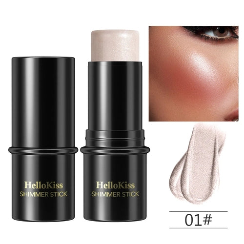 Stick Highlighter & Bronzer Visage – Éclat & Bonne Mine
