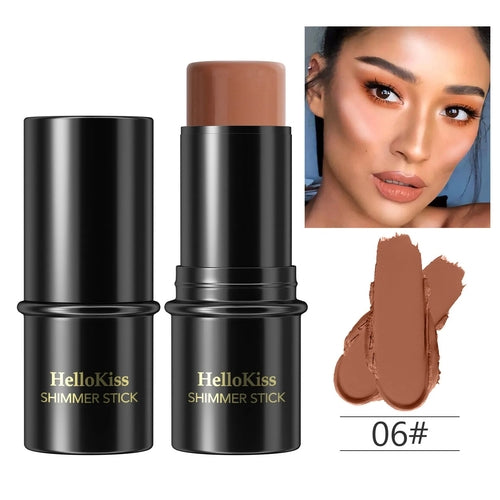 Stick Highlighter & Bronzer Visage – Éclat & Bonne Mine