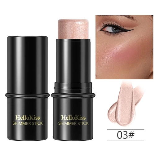 Stick Highlighter & Bronzer Visage – Éclat & Bonne Mine