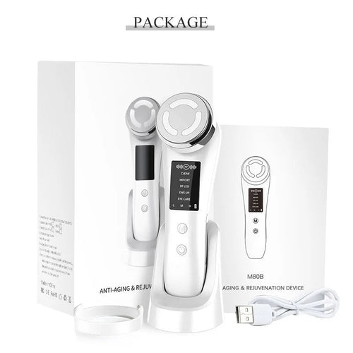 Appareil Beauté EMS – Nettoyage des Pores & Lifting Cou
