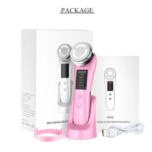 Appareil Beauté EMS – Nettoyage des Pores & Lifting Cou
