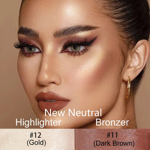 Stick Highlighter & Bronzer Visage – Éclat & Bonne Mine