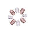 Kit Faux Ongles Glamour avec Colle & Stickers Gel