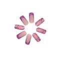 Kit Faux Ongles Réutilisables avec Colle & Stickers Gel