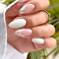 Kit Faux Ongles Colorés avec Colle & Stickers Gel