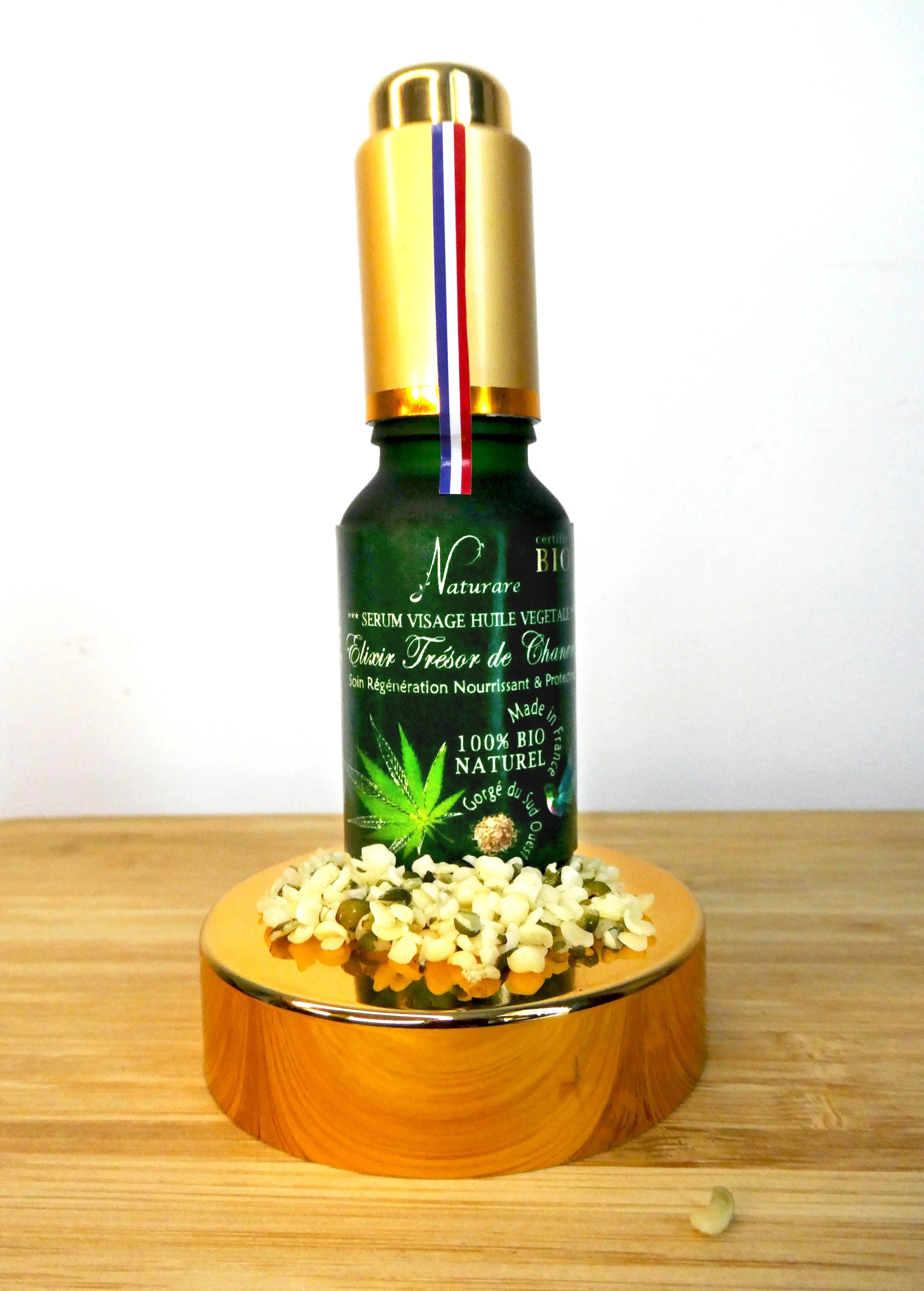 ELIXIR TRESOR DE CHANVRE BIO - Sérum Huile Végétale, Compléments Alimentaires