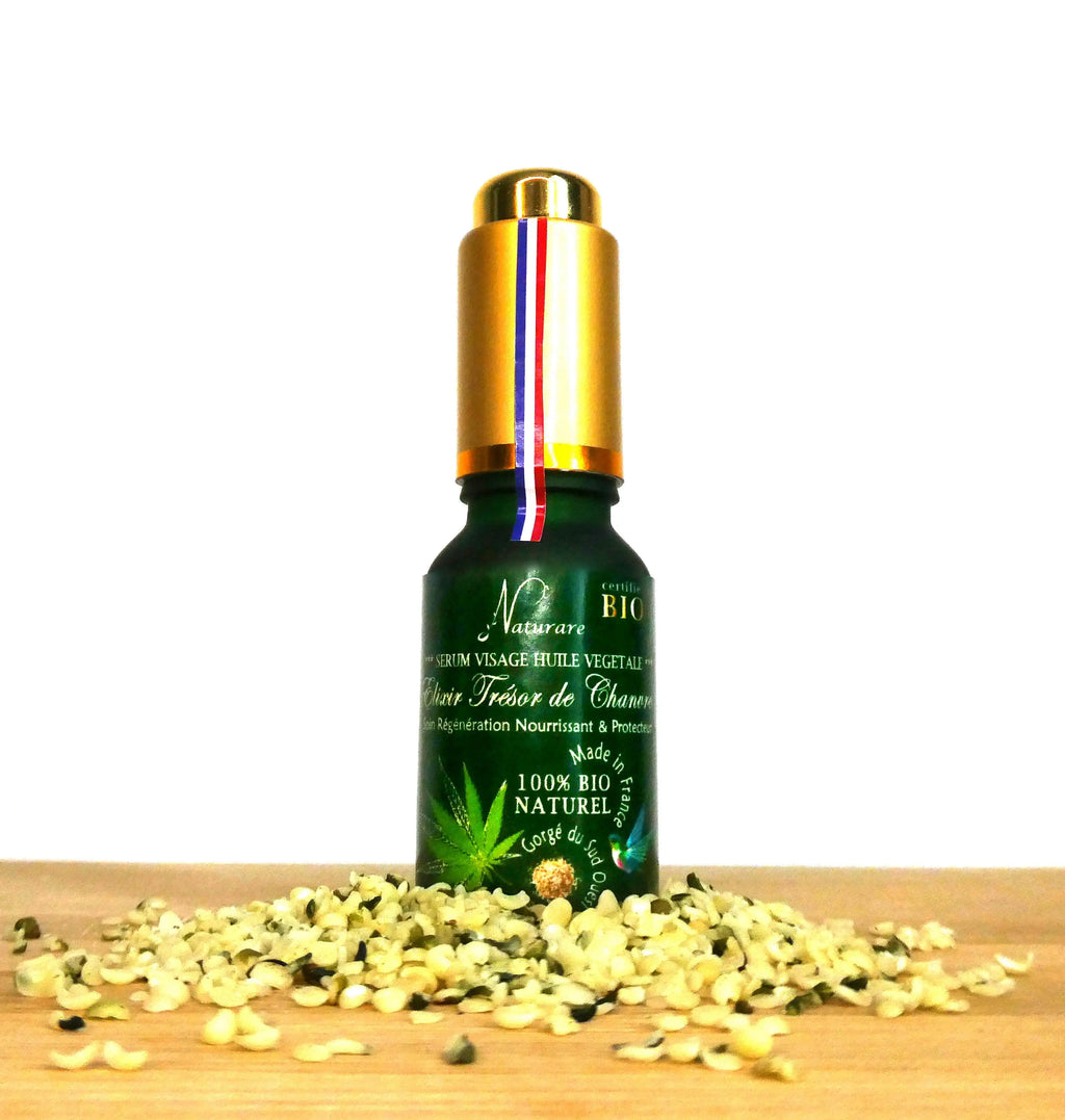 ELIXIR TRESOR DE CHANVRE BIO - Sérum Huile Végétale, Compléments Alimentaires
