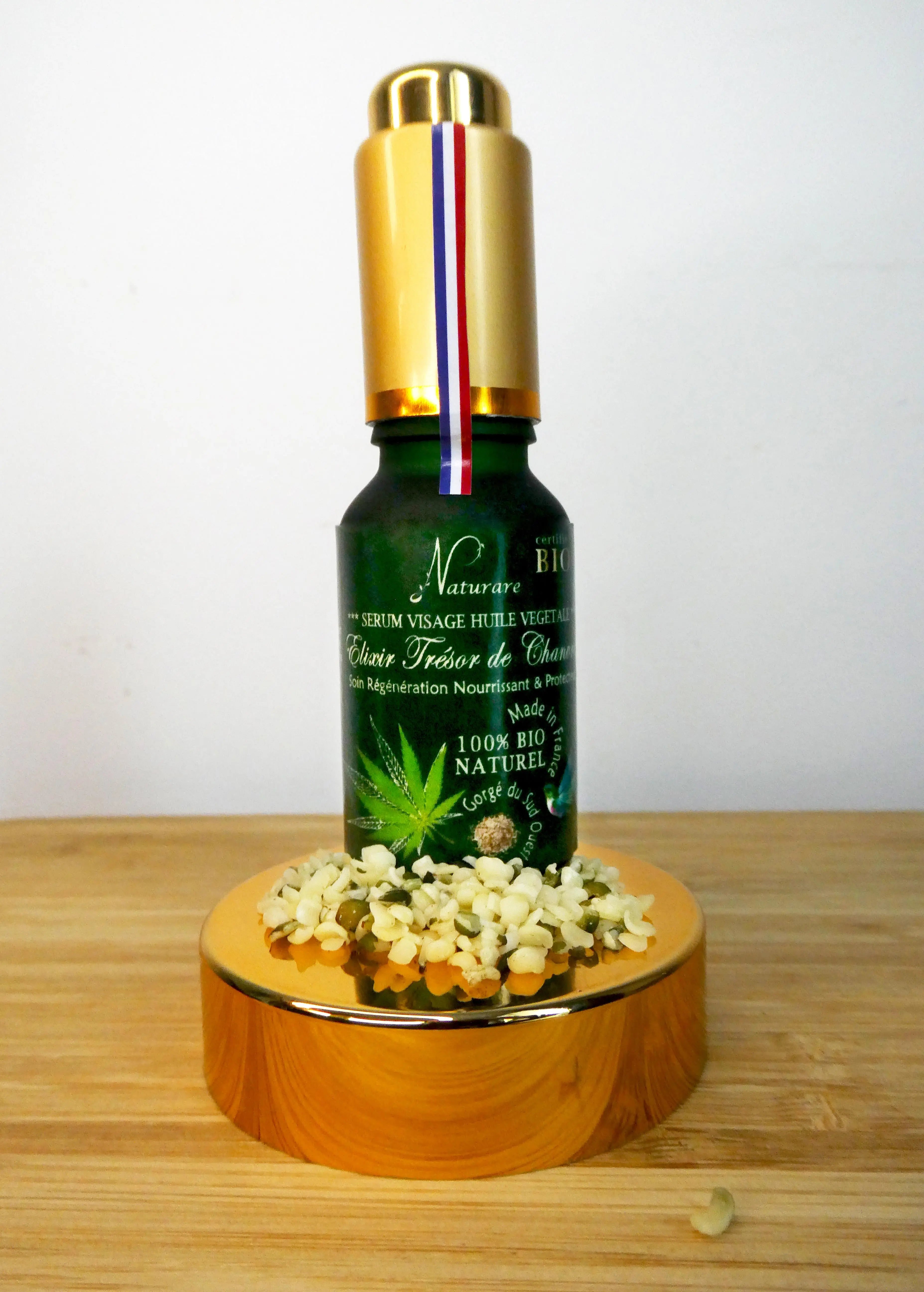 ELIXIR TRESOR DE CHANVRE BIO - Sérum Huile Végétale Complément Alimentaire