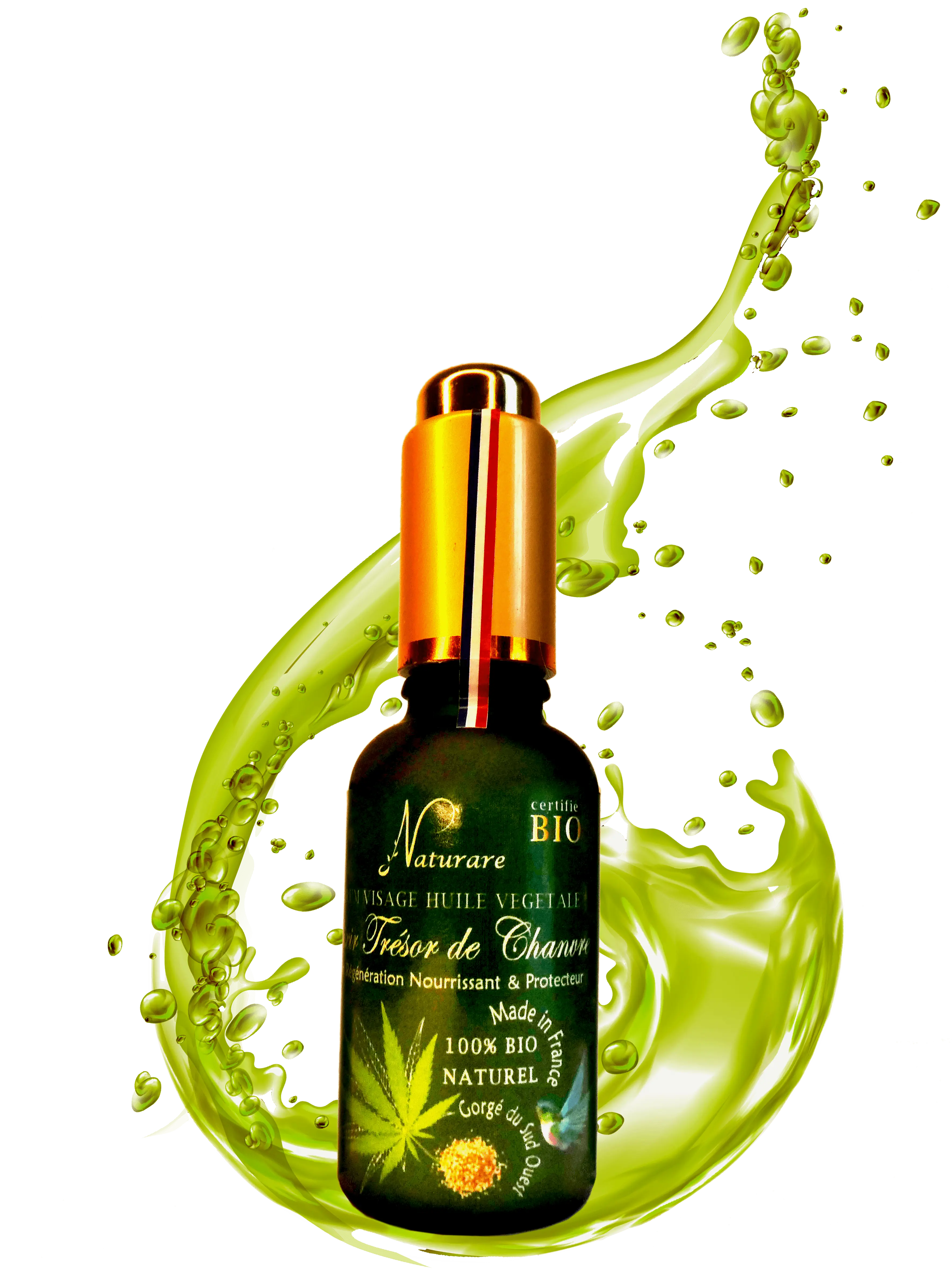 ELIXIR TRESOR DE CHANVRE BIO - Sérum Huile Végétale, Compléments Alimentaires