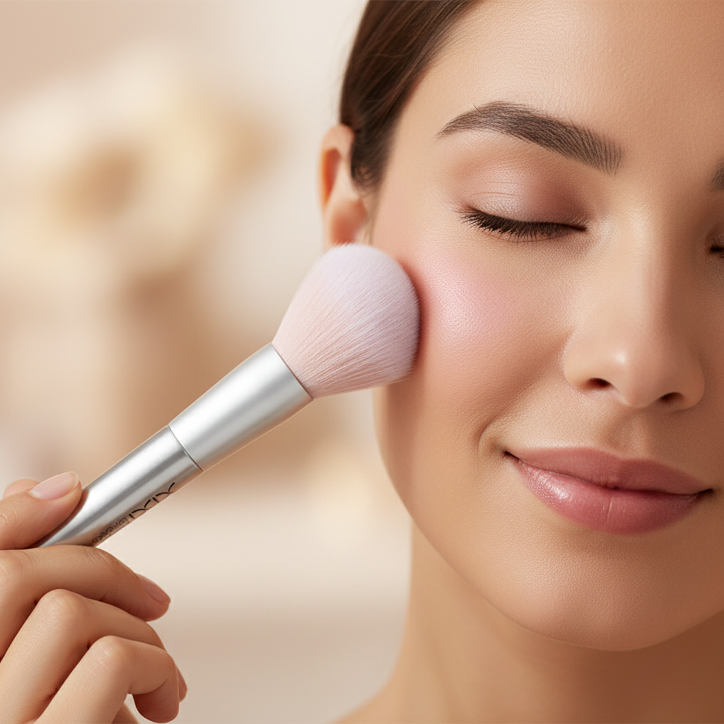 Pinceau Maquillage Double Tête – Application Douce & Précise