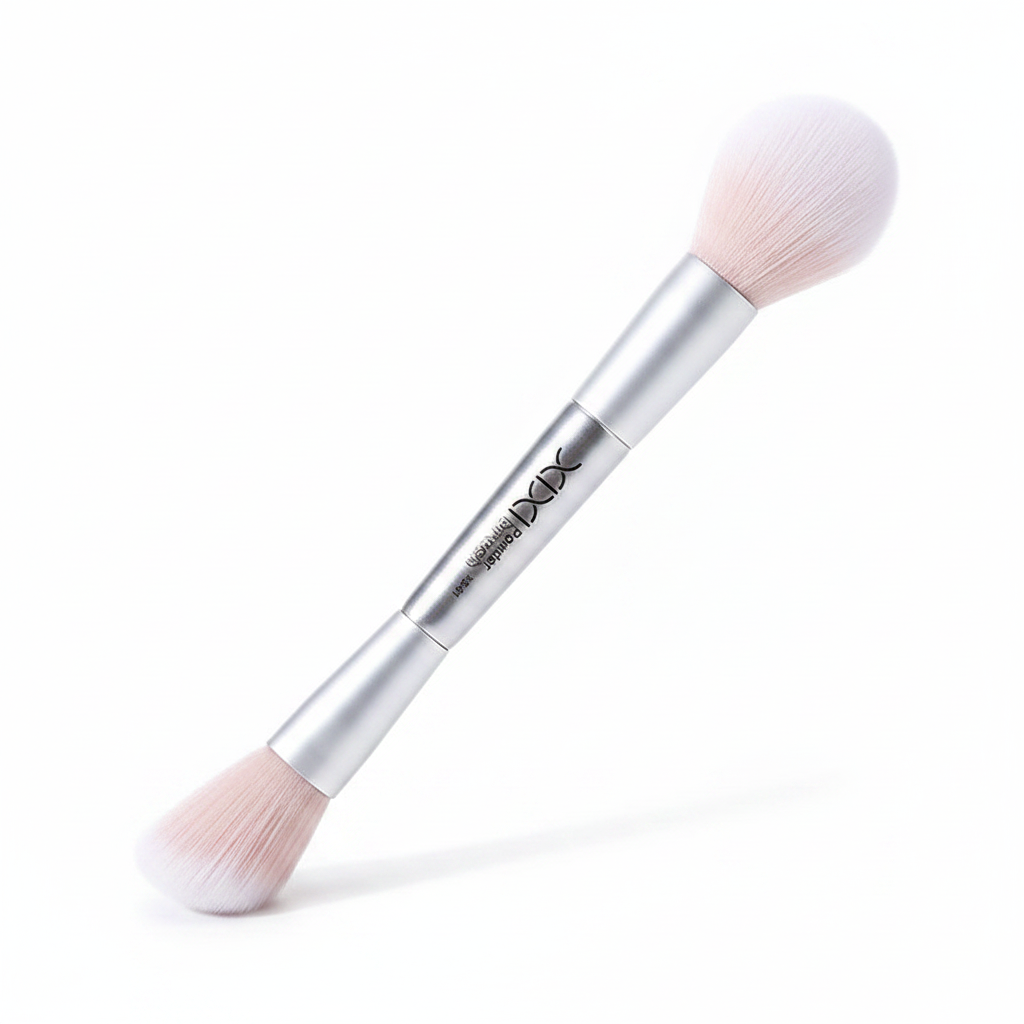 Pinceau Maquillage Double Tête – Application Douce & Précise