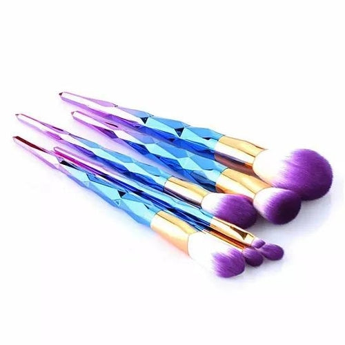Set de 7 Pinceaux Cosmétiques Unicorn – Collection Exotique
